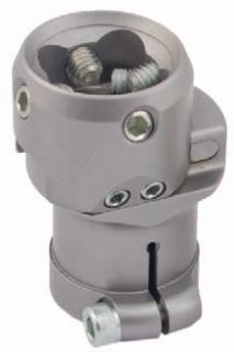 tube clamp adapter movable